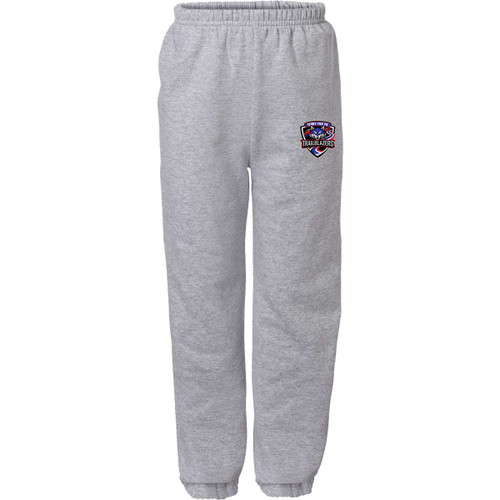 TEF Youth Heavy Blend Elastic Bottom Sweatpants - Sport Grey (TEF-317-SG)