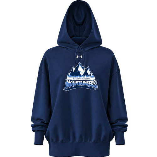 MLU Under Armour Women’s Icon Fleece Hoodie - Navy (Design 2) (MLU-210-NY)