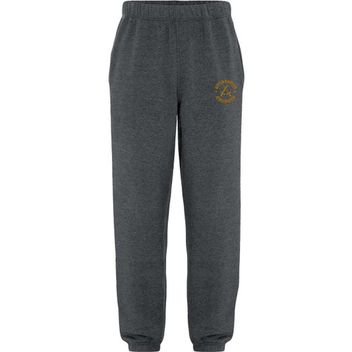 ALB Adult Everyday Fleece Sweatpants - Dark Heather Grey (ALB-011-DH)