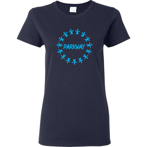 PWP Ladies Heavy Cotton T-Shirt - Navy (Staff) (PWP-227-NY)