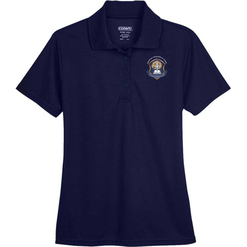 HLN Women’s Performance Piqué Polo - Navy (HLN-205-NY)