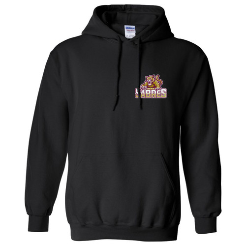 SSB Adult Heavy Blend Hooded Sweatshirt - Black (Design 6) (SSB-032-BK)