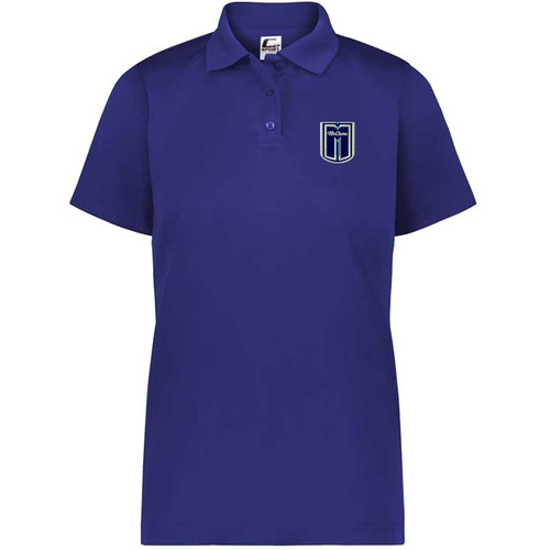 MCP Women’s Short Sleeve Polo Shirt - Royal (New Design) (MCP-201-RO)