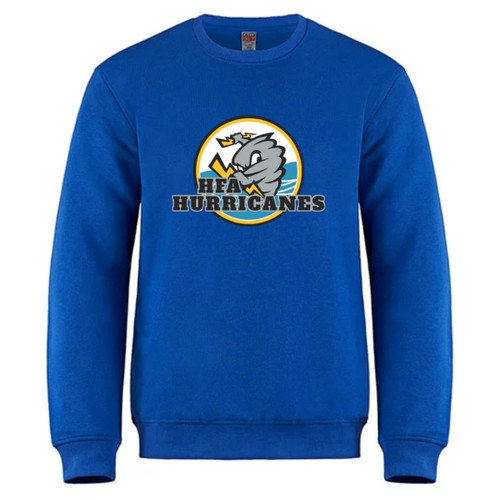 HFS Adult Crewneck Sweatshirt - Royal (HFS-018-RO)