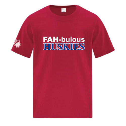 FAH Youth Everyday Cotton Tee - Red (FAH-314-RE)