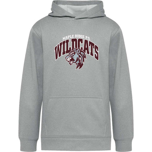 MRW Youth Essential Performance Hoodie - Athletic Grey (MRW-308-AH)