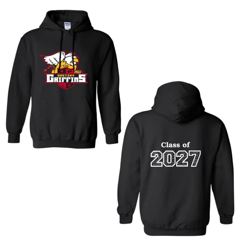 WGS Adult Grad Hoodie - Black (WGS-013-BK) 