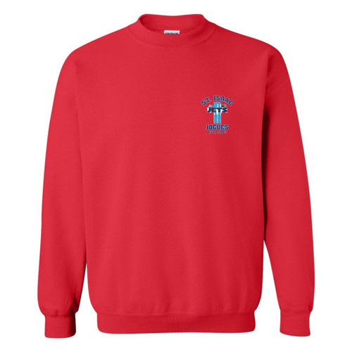 SIJ Adult Heavy Blend ​​Crewneck Sweatshirt - Red (SIJ-016-RE) 