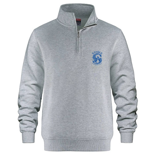 DES Adult Flux Quarter Zip - Athletic Heather (DES-008-AH)