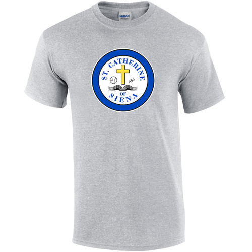 SCS Gildan Adult Ultra Cotton Short Sleeves T-Shirt - Sport Grey (SCS-011-GY)
