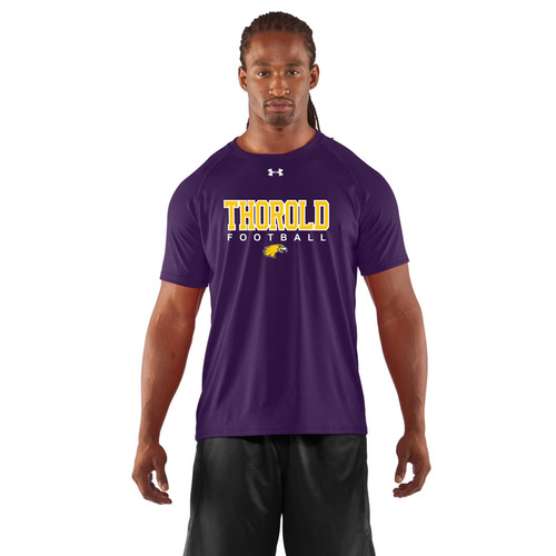 TSS Under Armour Men's Short Sleeve Locker T-Shirt - Purple (TSS-002-PU)