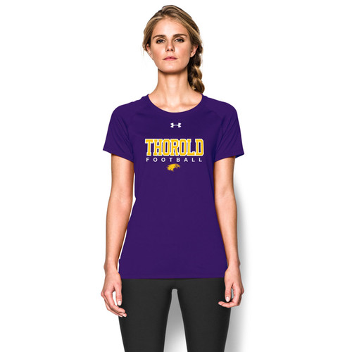TSS Under Armour Women's Short Sleeve Locker T-Shirt - Purple (TSS-022-PU)