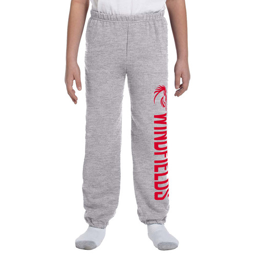WJH Youth Heavy Blend 50/50 Sweatpants - Sport Grey (WJH-048-SG)