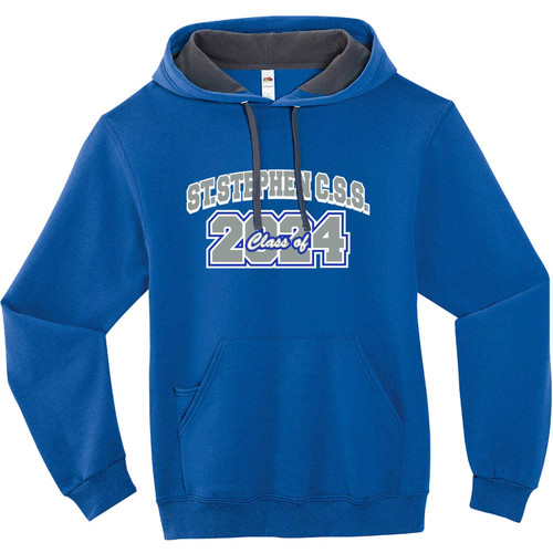 SSS Adult Fruit of the Loom Grad Hoody - Royal (SSS-113-RO)