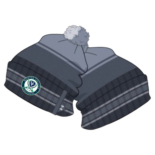 MCM Under Armour Men's Pom Beanie - Wire (MCM-056-WR.UA-1343167-073-OS)