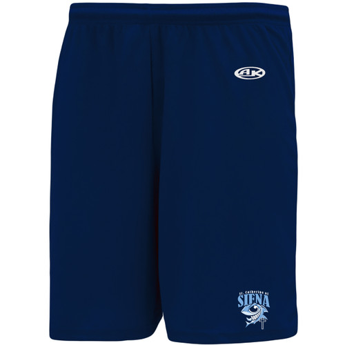 SCE Apparel Adult Short - Navy (SCE-004-NY)