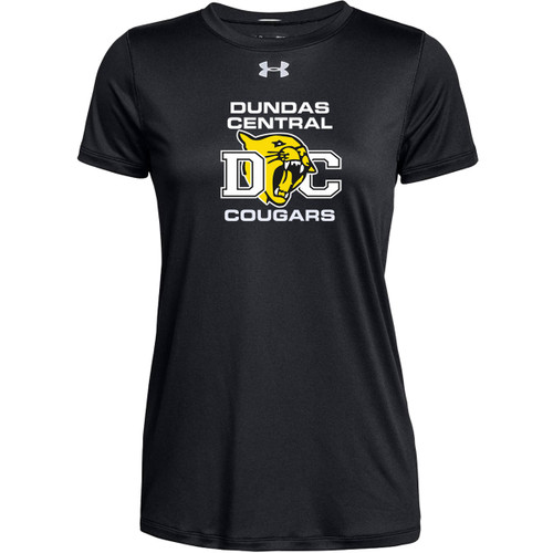 DCS Under Armour Women's Short Sleeve Locker 2.0 Tee - Black (DCS-106-BK)