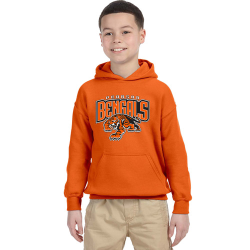 LBP Gildan Youth Heavy Blend Hooded Sweatshirt - Orange (LBP-305-OR)