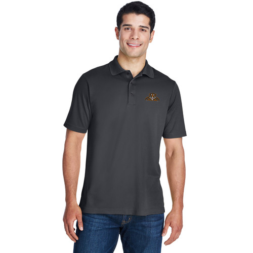 LBP Core 365 Men's Poly Performance Piqué Polo - Carbon Grey (LBP-109-CB)