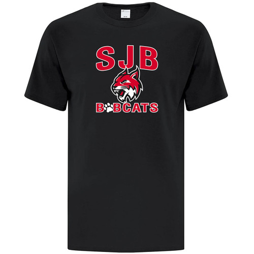 JDB ATC Adult Everyday Cotton Tee (Student Design 01) - Black (JDB-022-BK)