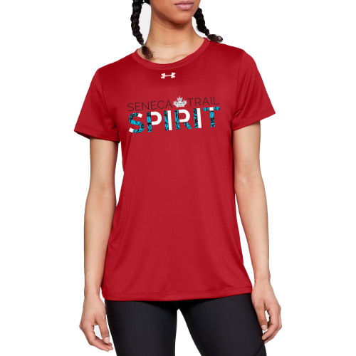 STS Under Armour Women’s Short Sleeve Locker 2.0 Tee - Red (STS-201-RE)