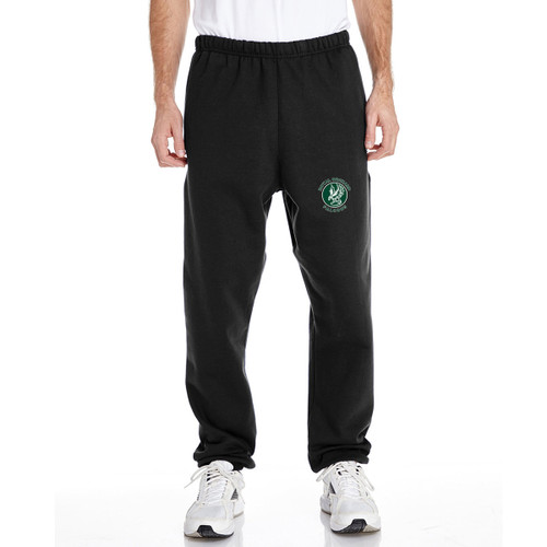 ROS Champion Men's Reverse Weave Pant With Pockets - Black (ROS-115-BK)