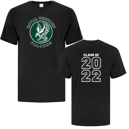 ROS ATC Men's Everyday Cotton Grad Tee - Black (ROS-119-BK)