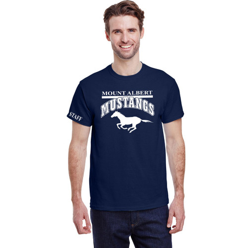 MAS Gildan Adult Ultra Cotton T-Shirt - Navy (Staff) (MAS-006-NY)