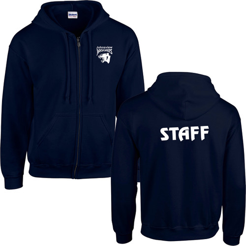 JOV Gildan Adult Heavy Blend Full-Zip Hood - Navy (Staff) (JOV-003-NY)