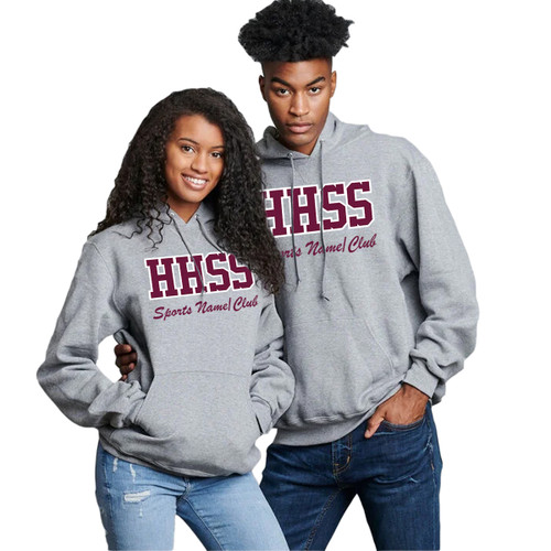 HHS Russell Dri-Power Fleece Hoodie - Oxford (HHS-101-OX)