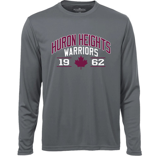HHS ATC Men's Pro Team Long Sleeve Tee - Coal Grey (HHS-115-CG)