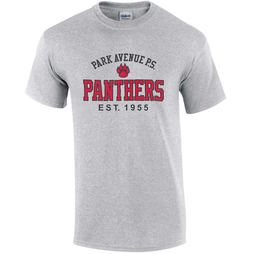 PAS Gildan Adult Ultra Cotton T-Shirt - Sport Gray (PAS-002-SG)