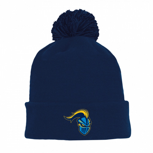 OLW Youth Team Toque with Pom - Navy (OLW-057-NY.AK-A1830Y-004-MD)