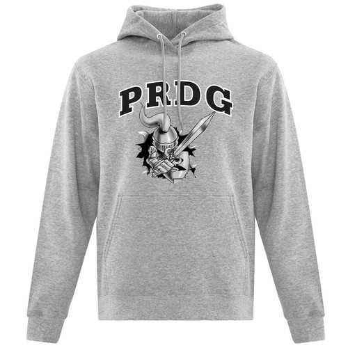 PRG Adult Fleece Hooded Sweatshirt - Athletic Heather (PRG-002-AH)