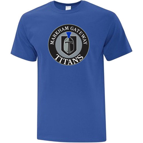 MGP Adult Cotton Tee - Royal (MGP-003-RO)