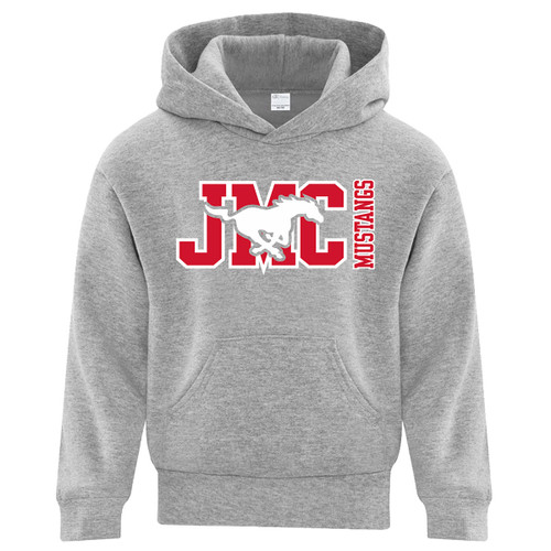 JMC Youth Fleece Hooded Sweatshirt - Athletic Heather (JMC-330-AH)