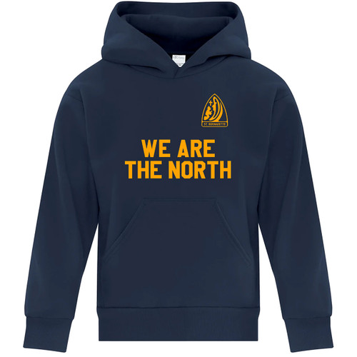  SBS Youth Fleece Hooded Sweartshirt - Navy (SBS-303-NY)