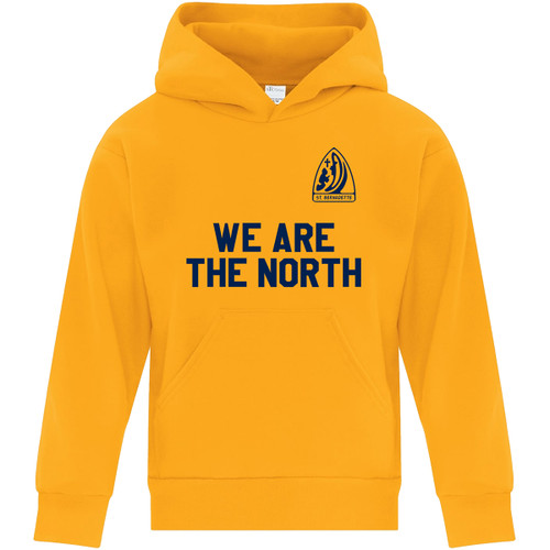 SBS Youth Fleece Hooded Sweartshirt - Gold (SBS-303-GO)