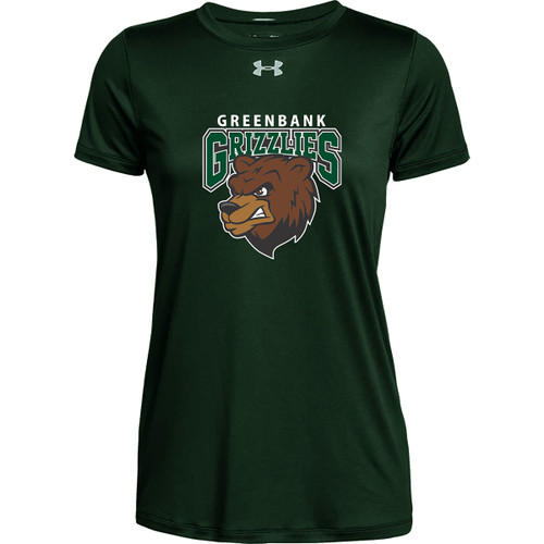 GRE Under Armour Women’s Locker Tee - Forest (GRE-202-FO)