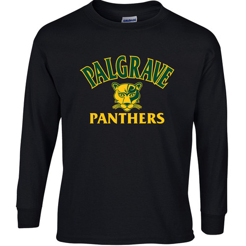 PPS MEN’S LONG SLEEVE COTTON T-SHIRT - Black ( PPS-003-BK)