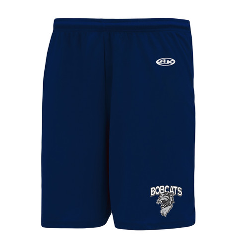 BEL Adult Moisture Wicking Athletic Short - Navy Blue (BEL-007-NY)