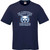 BLP Youth Crewneck Polyester Tee - Navy (BLP-307-NY)