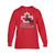 PWS Youth Heavy Long Sleeve Cotton T-Shirt - Red (PWS-302-RE)
