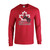 PWS Adult Heavy Long Sleeve Cotton T-Shirt - Red (PWS-002-RE)