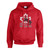 PWS Adult Heavy Blend Hooded Sweatshirt - Red (PWS-004-RE)