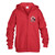 PWS Youth Heavy Blend Full Zip Hooded Sweatshirt - Red (PWS-305-RE)