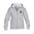 PWS Youth Heavy Blend Full Zip Hooded Sweatshirt - Sport Grey (PWS-305-SG)