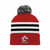 PWS Youth Acrylic Knit Team Toque - Red/White (PWS-052-RW.AK-A1830Y-304-MD)