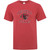 PCS Adult Cotton Short Sleeve T-shirts - Red (Student) (PCS-001-RE)