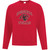 PCS Adult Fleece Crewneck Sweatshirt - Red (Student) (PCS-004-RE)